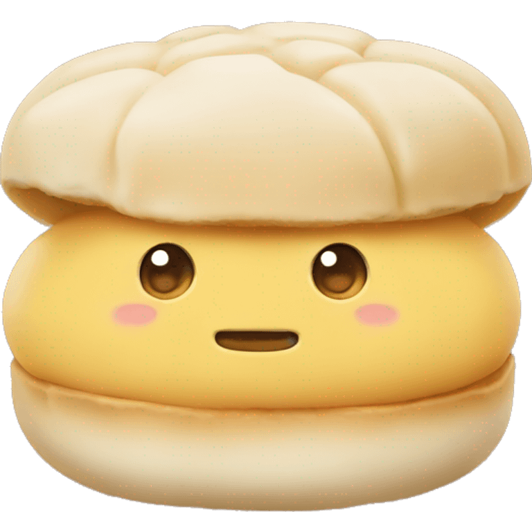 Chinese custard bun emoji