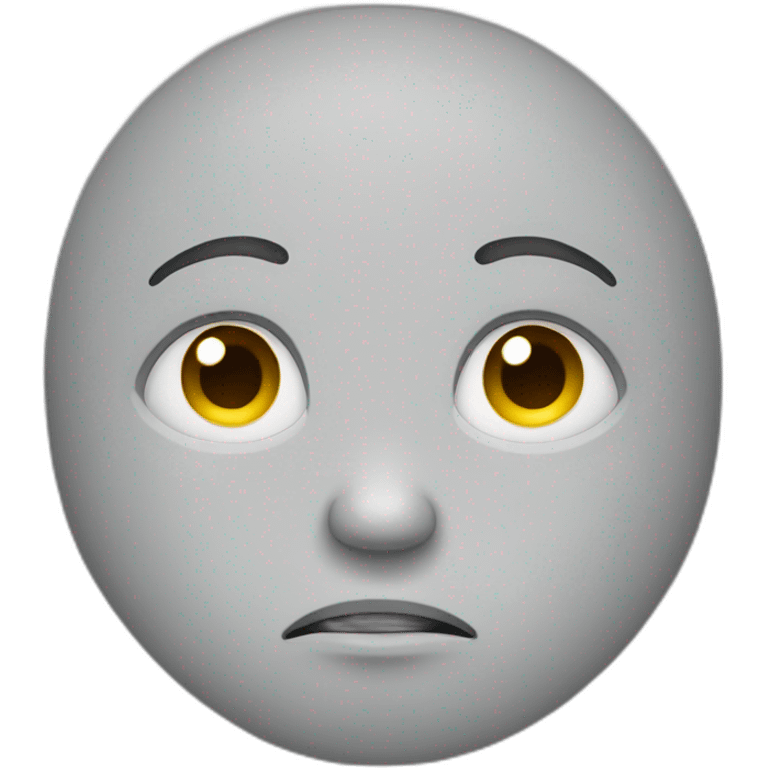 normal sad face emoji plain emoji