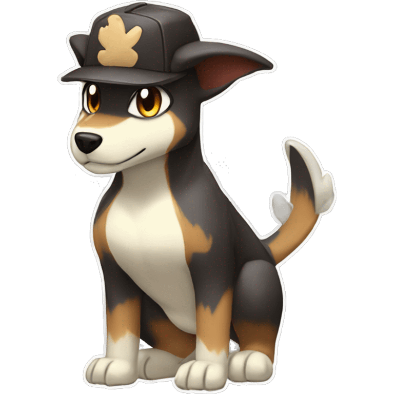  Cool Edgy Houndour-Cubone-Fakémon  emoji