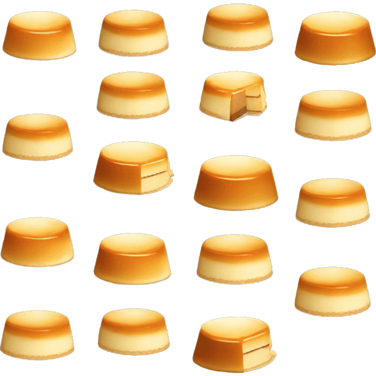 Flan pâtissier emoji