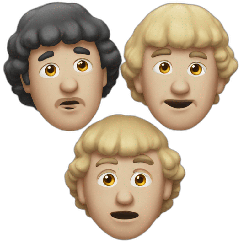 The 3 stooges emoji