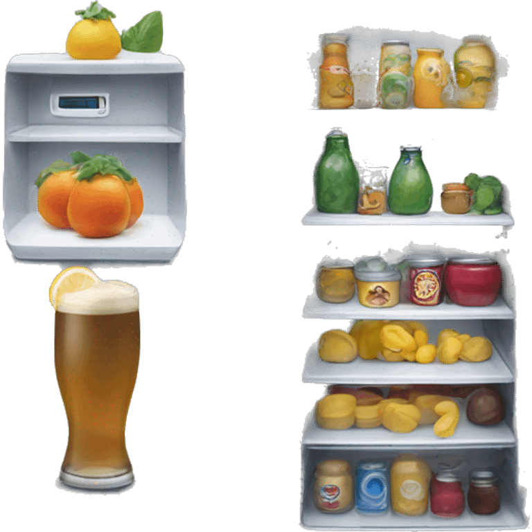 a fridge named NEXIO emoji