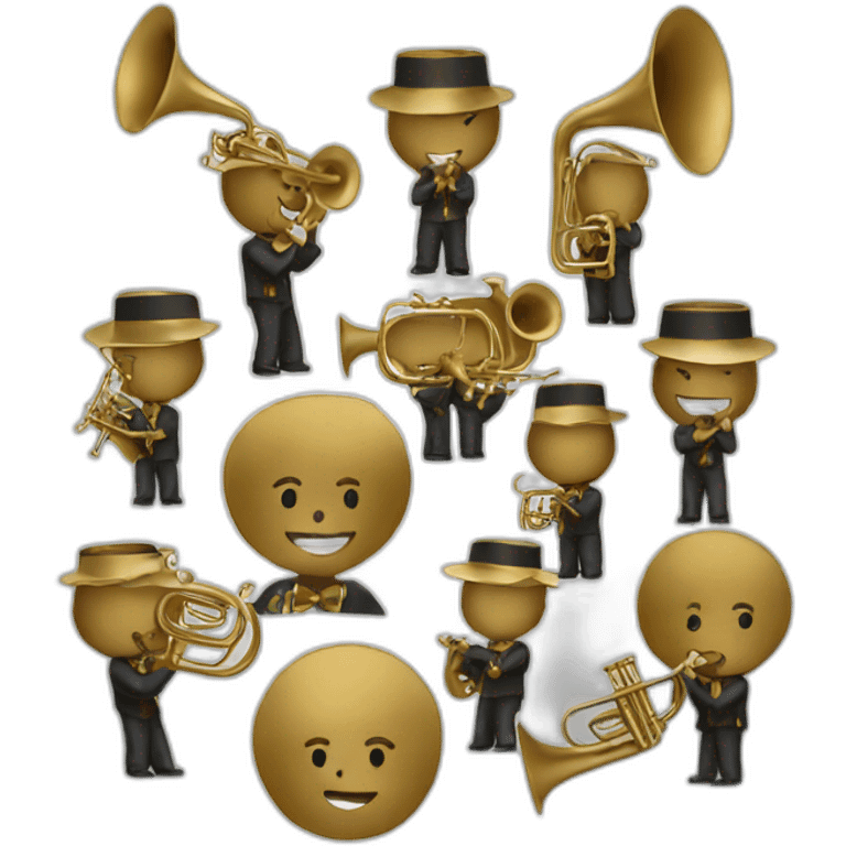 brass band emoji