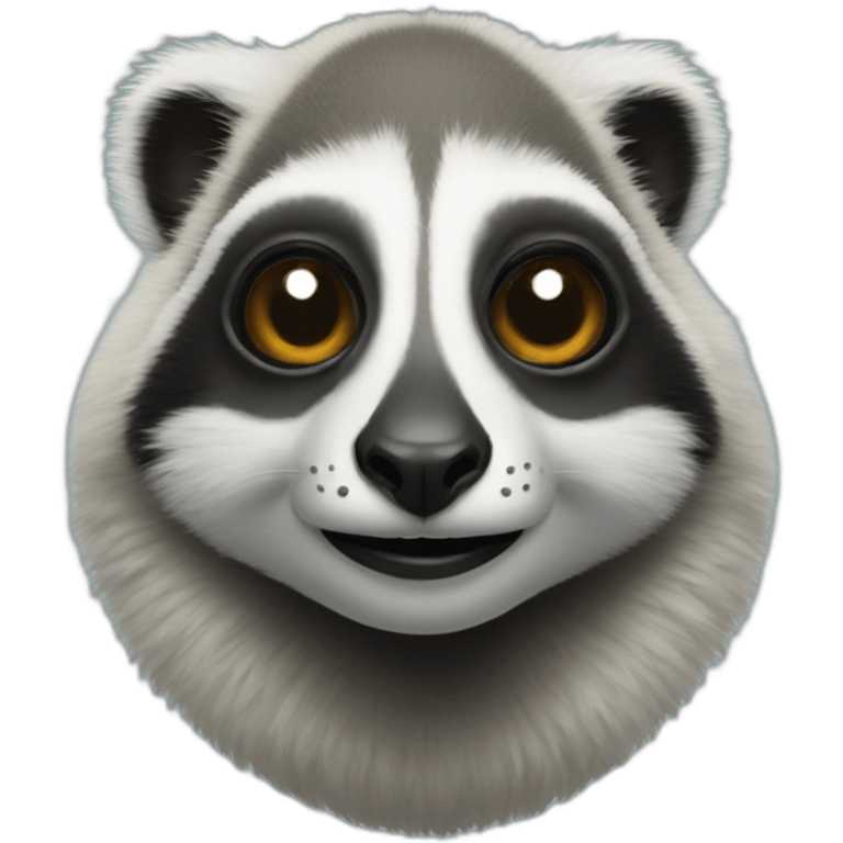 lemur-hooded emoji