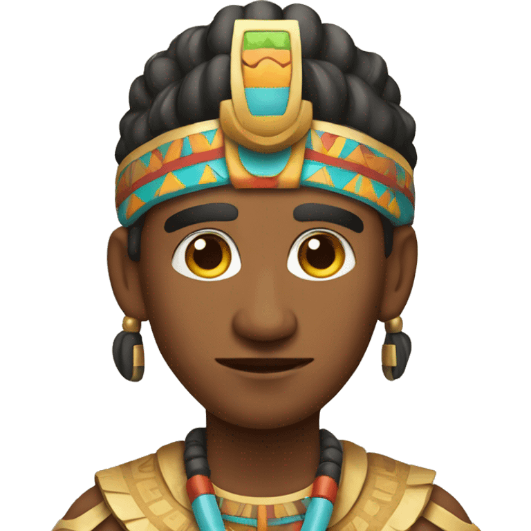 Aztec priest emoji