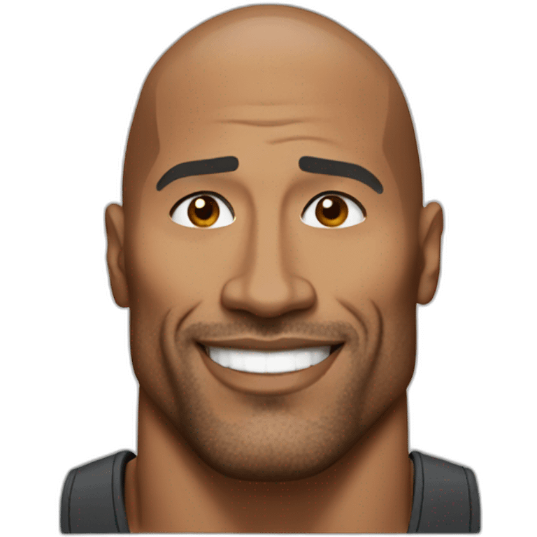 Dwayne Johnson  emoji