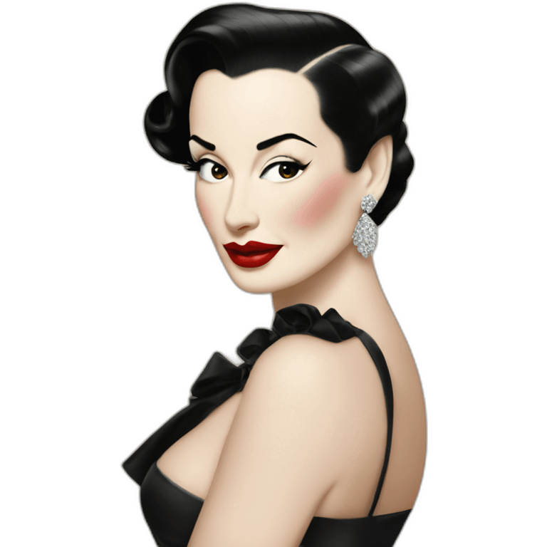 dita von teese emoji