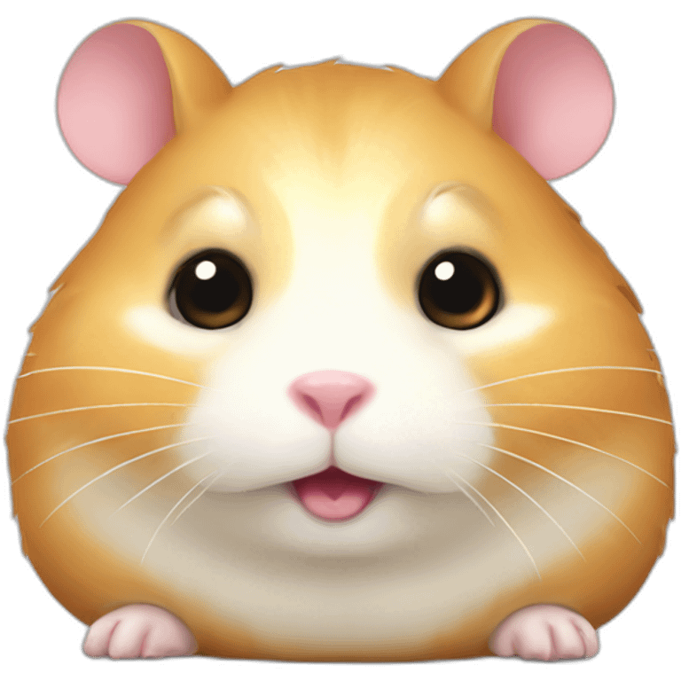 Fat hamster emoji