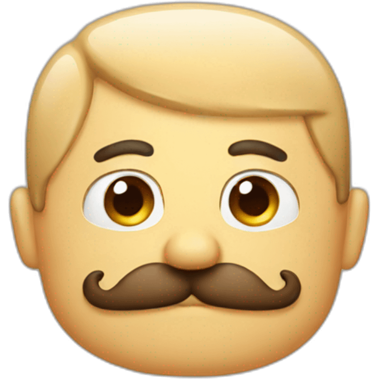 Moustache emoji