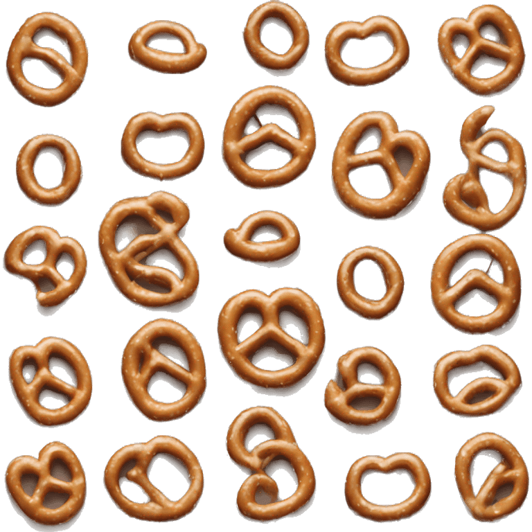 chocolate covered pretzel emoji