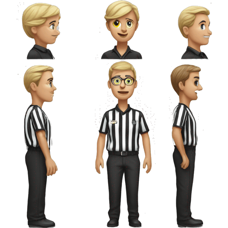 teacher sports support referee 30 years old emoji