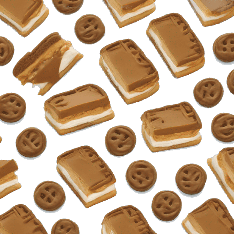 little debbie peanut butter creme pie sandwich emoji