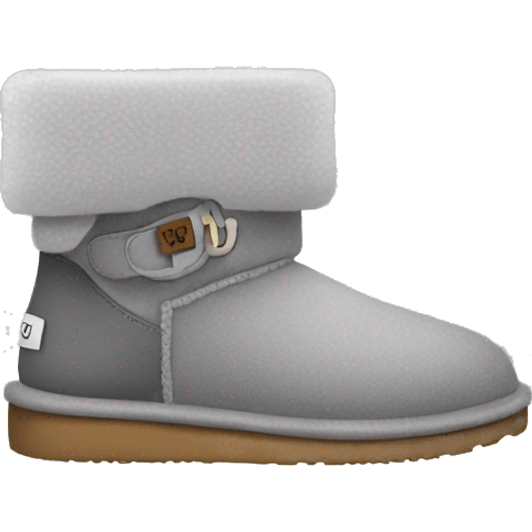 UGG grey with node behind  emoji