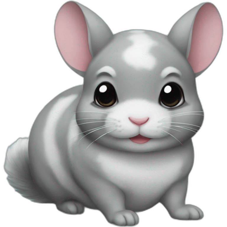 Cute chinchilla emoji