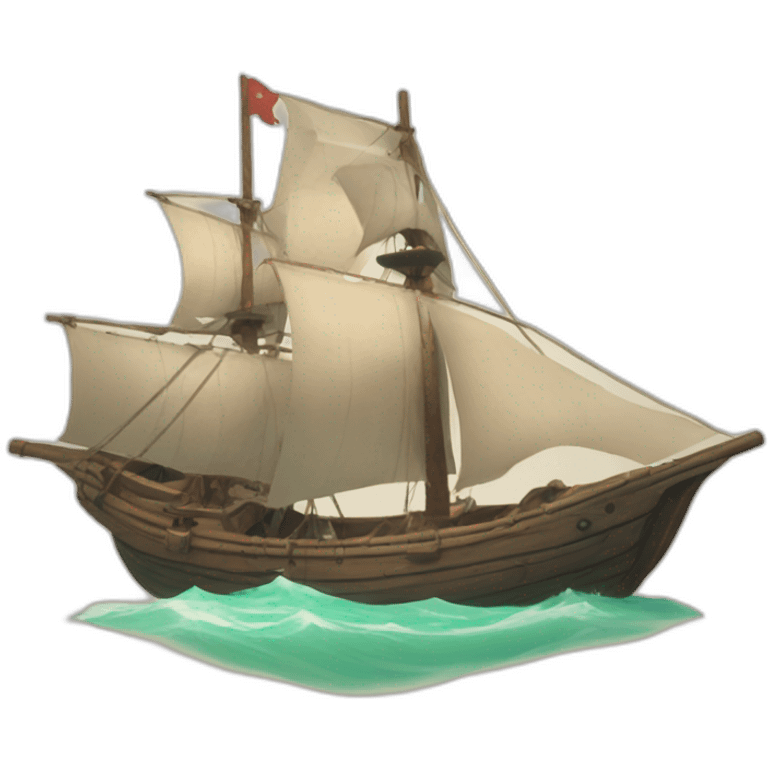 Sloop from Sea Of Thieves emoji