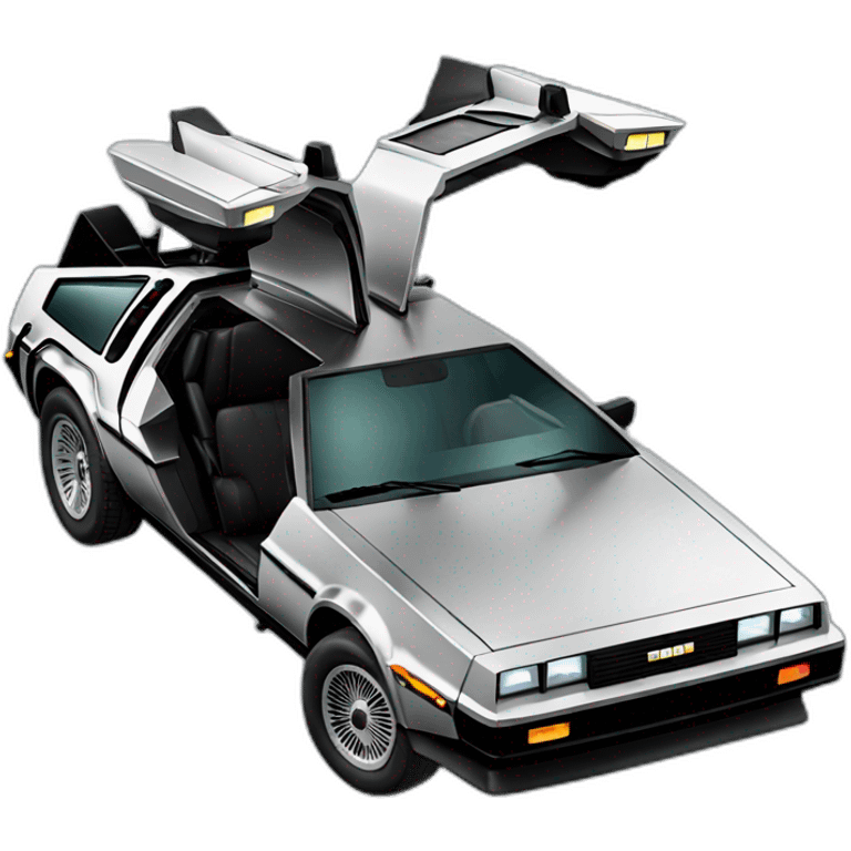 Delorean emoji