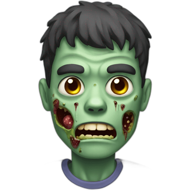 acne zombie emoji