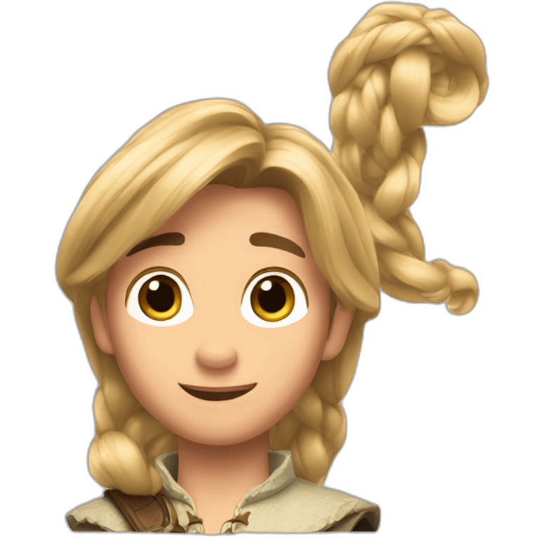 rapunzel flynn rider emoji