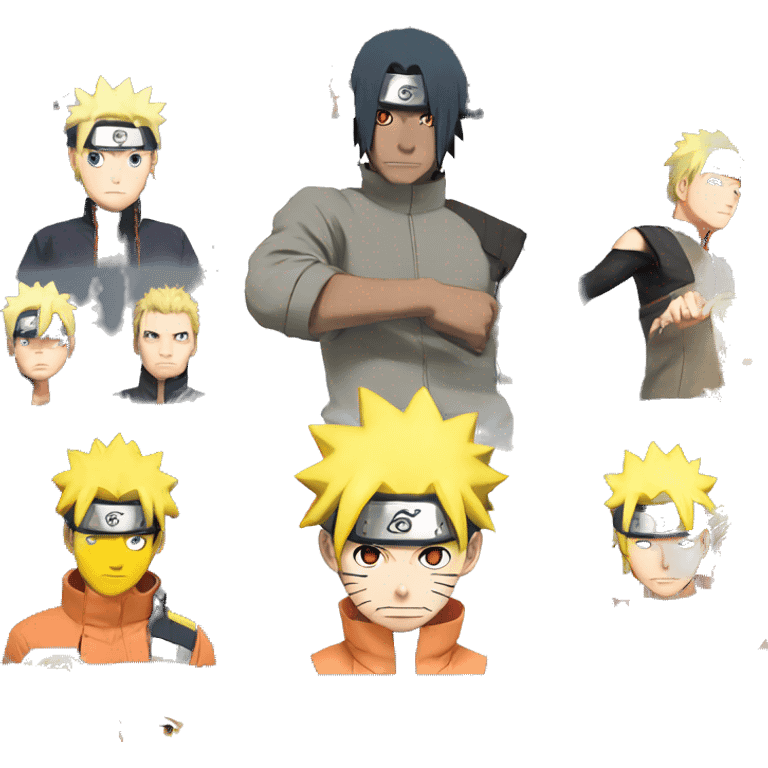 Naruto avec boruto emoji