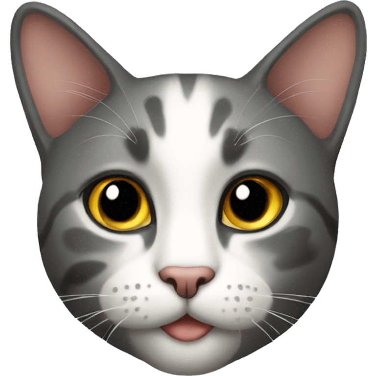 Cat black emoji