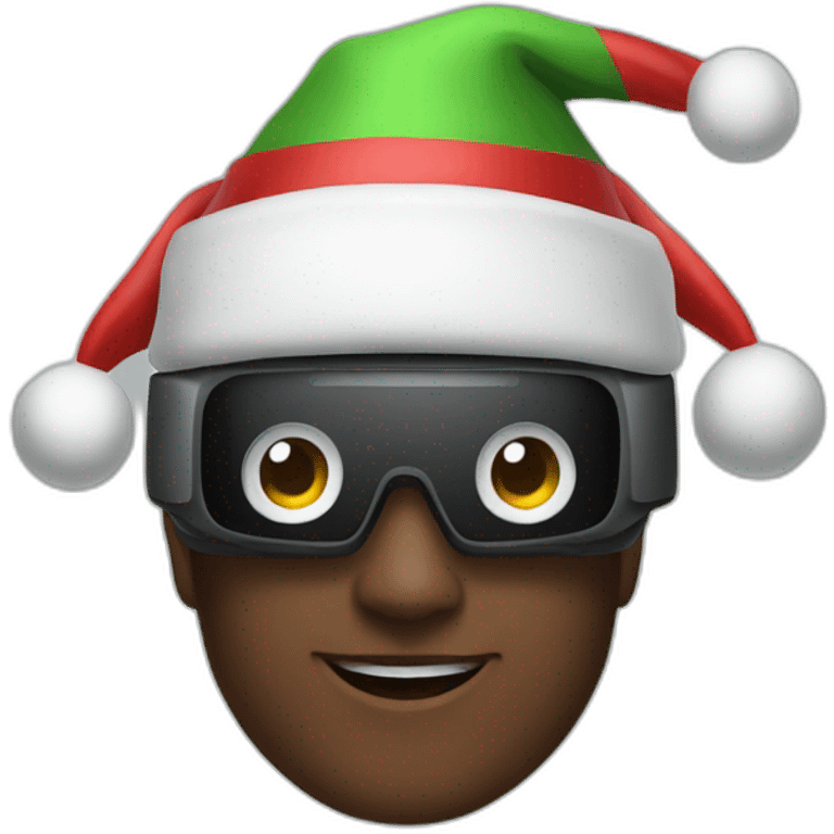 vr headset christmas emoji