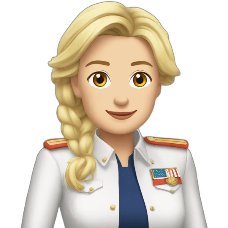 marine le pen belle emoji