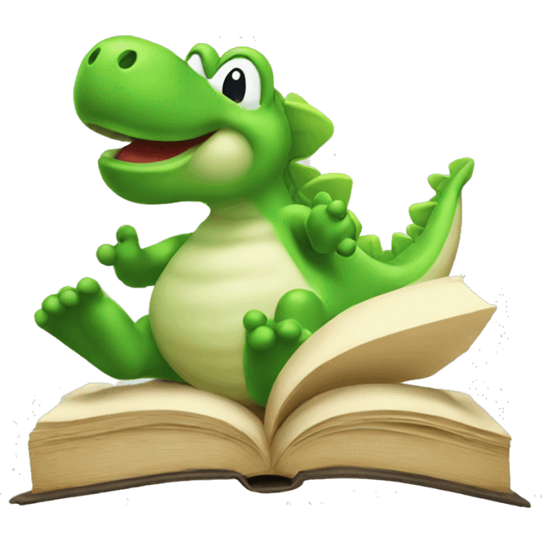 yoshi book emoji