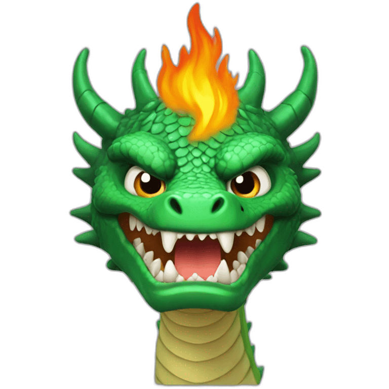 Dragon de feu emoji