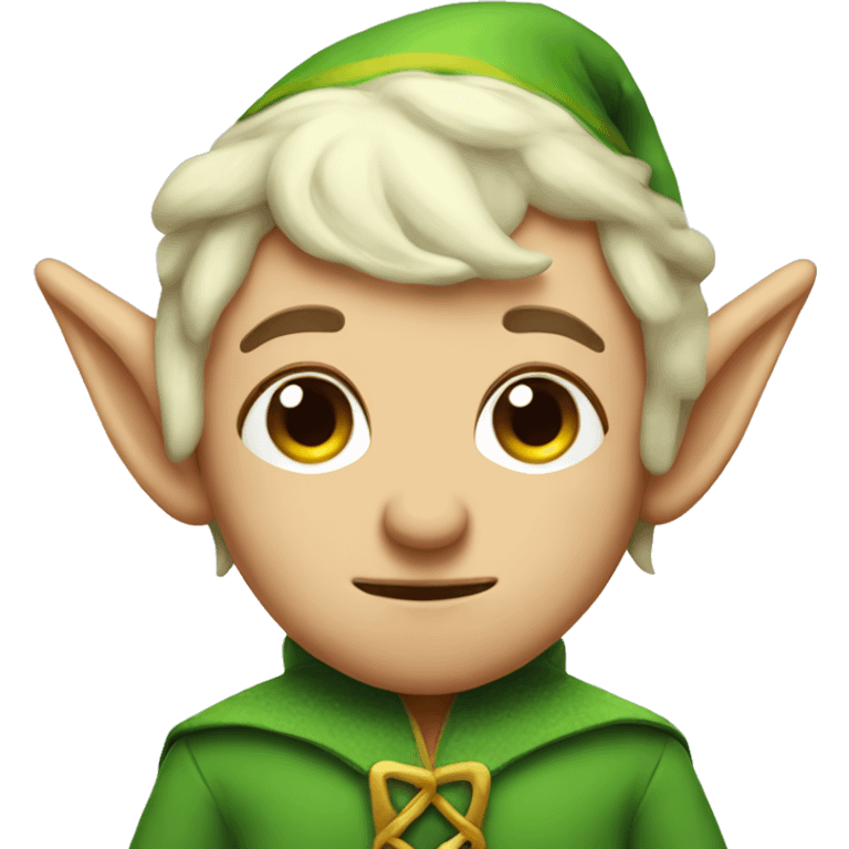 Sleepy elf emoji