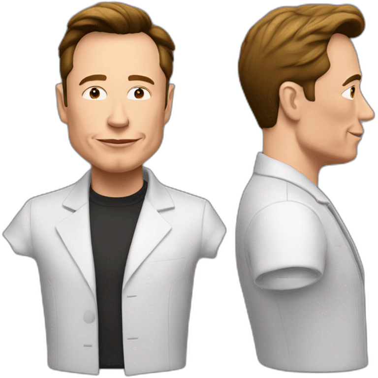 elon musk as barney emoji