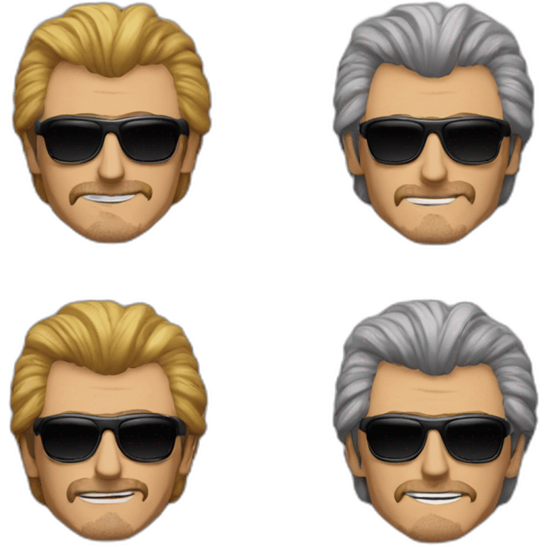 johnny hallyday emoji