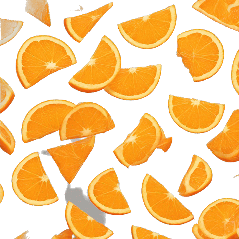 Slices of orange  emoji