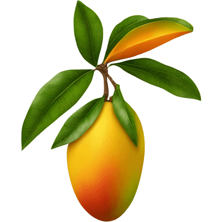 Realistic Mango emoji