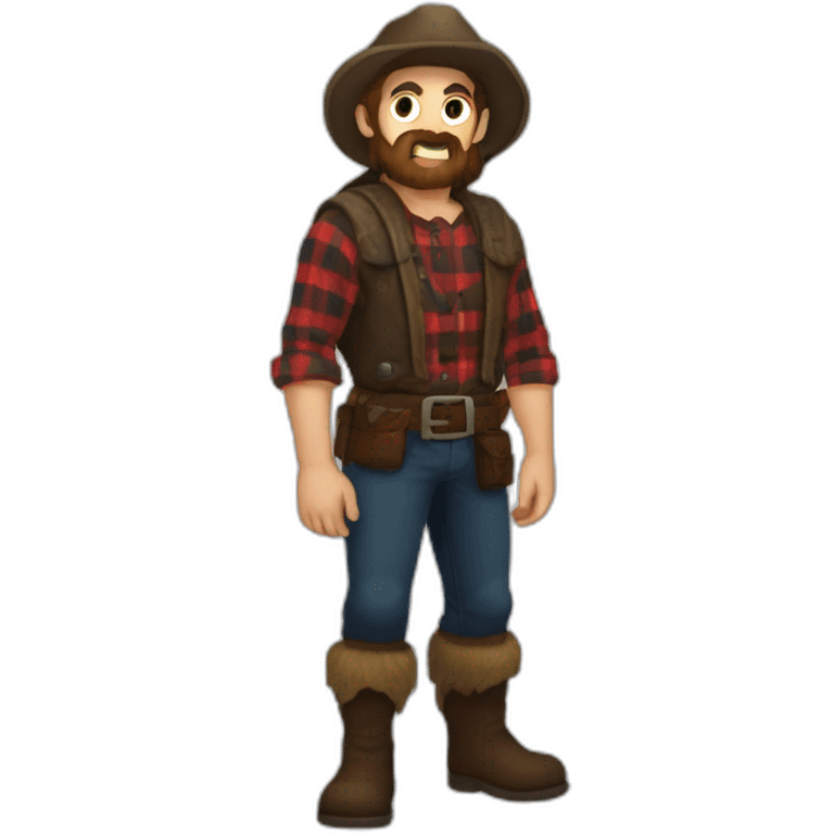 A lumberjack dnd warlock emoji