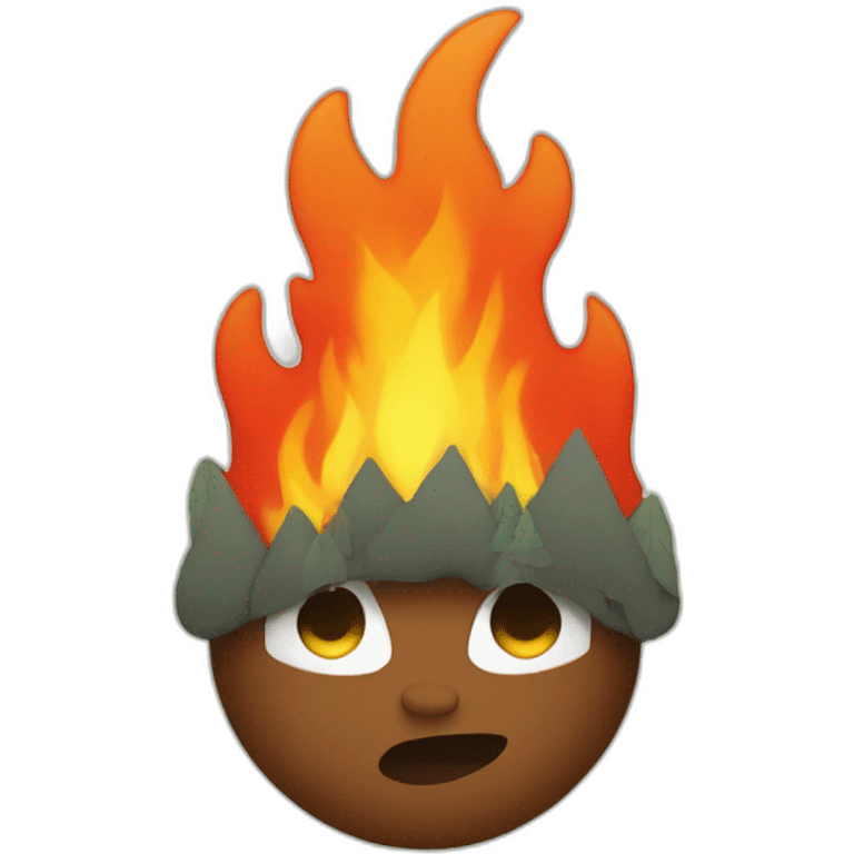 forest-fire emoji