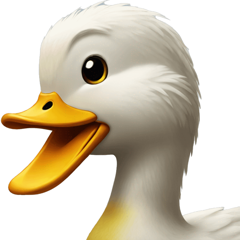 duck in pixels emoji