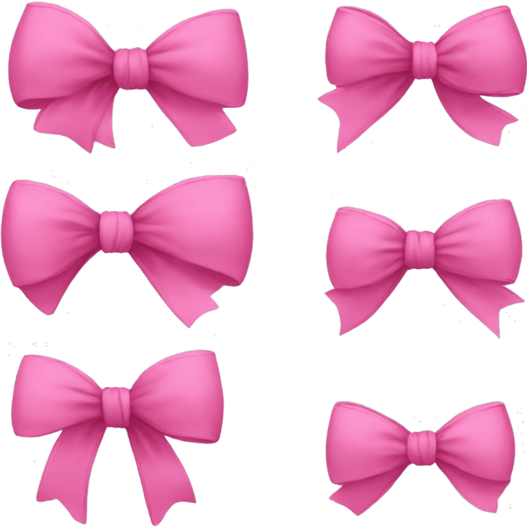 bow pink emoji