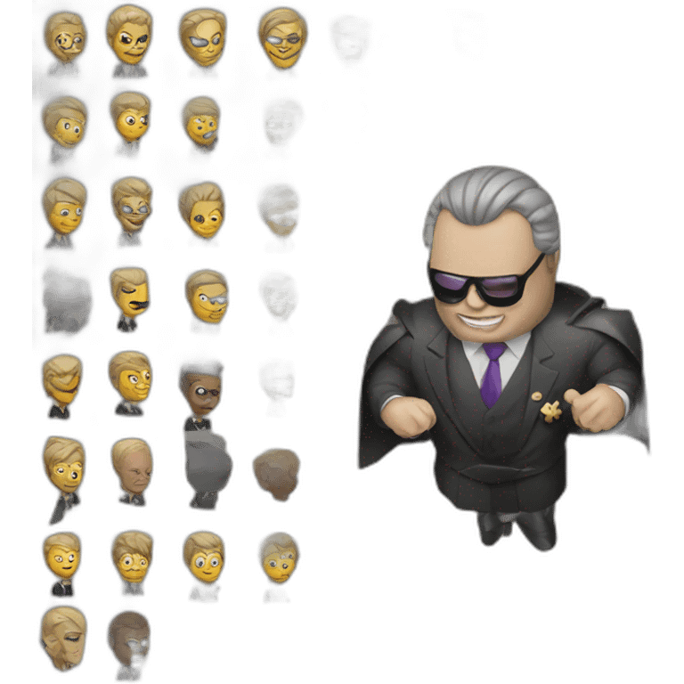 Super villain politician emoji