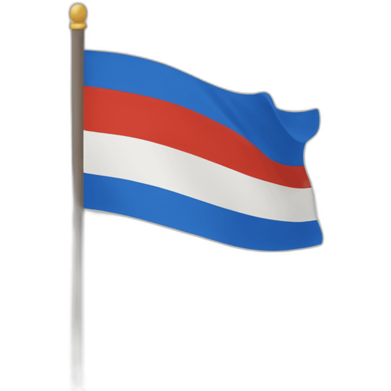 the flag of Chechenia in the IOS style emoji