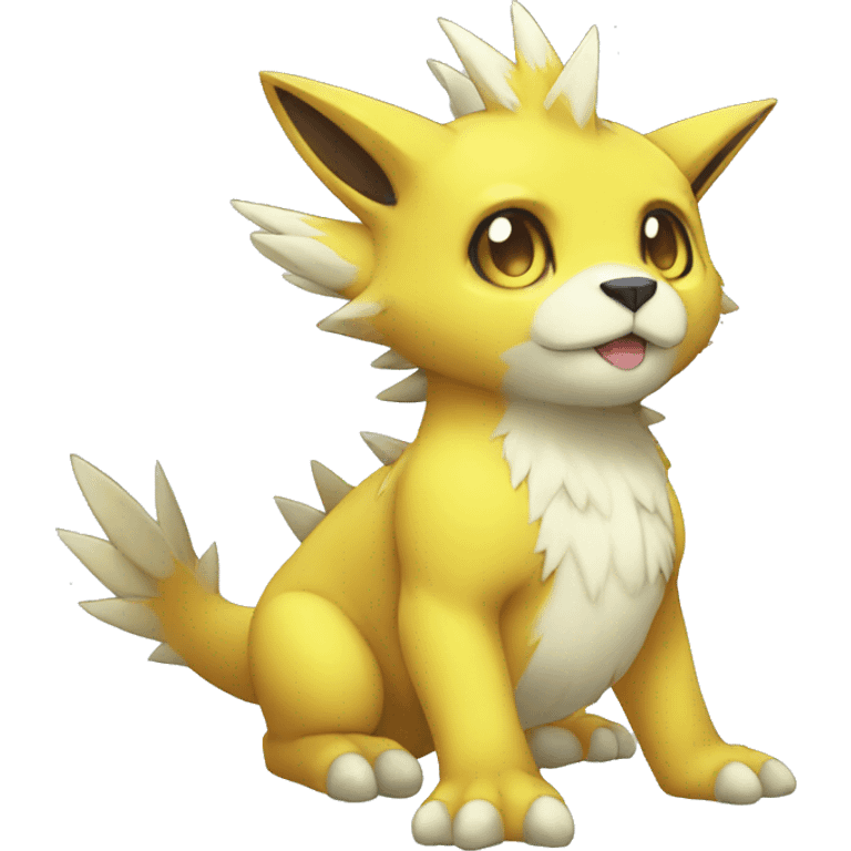 cute cool Digimon-Fakemon-animal full body emoji