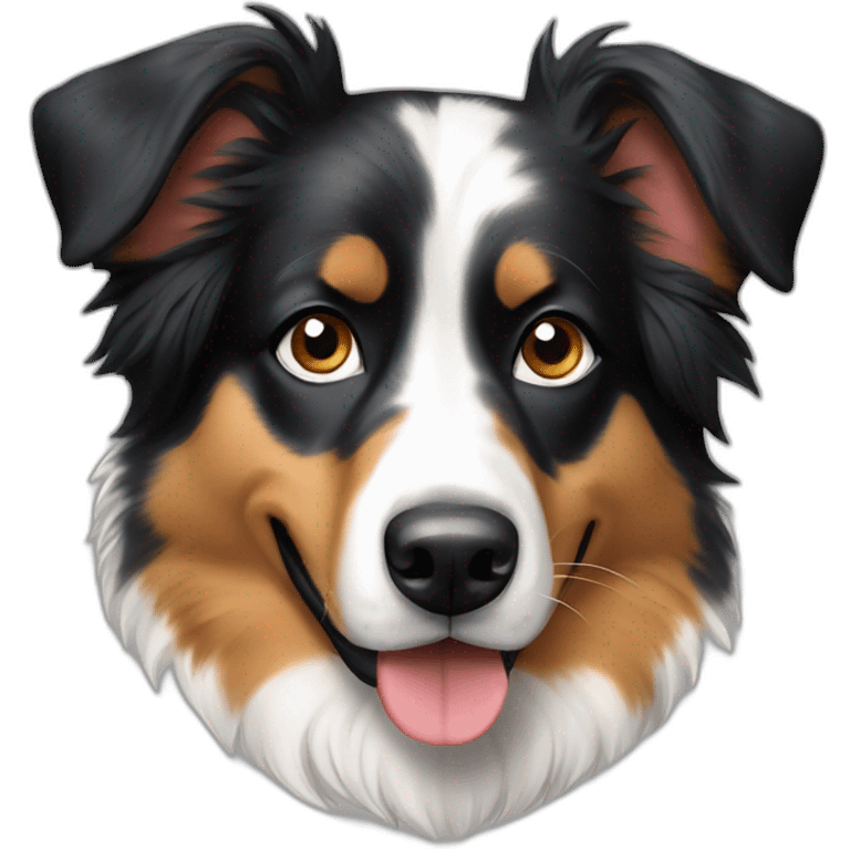 dog australian shepard emoji