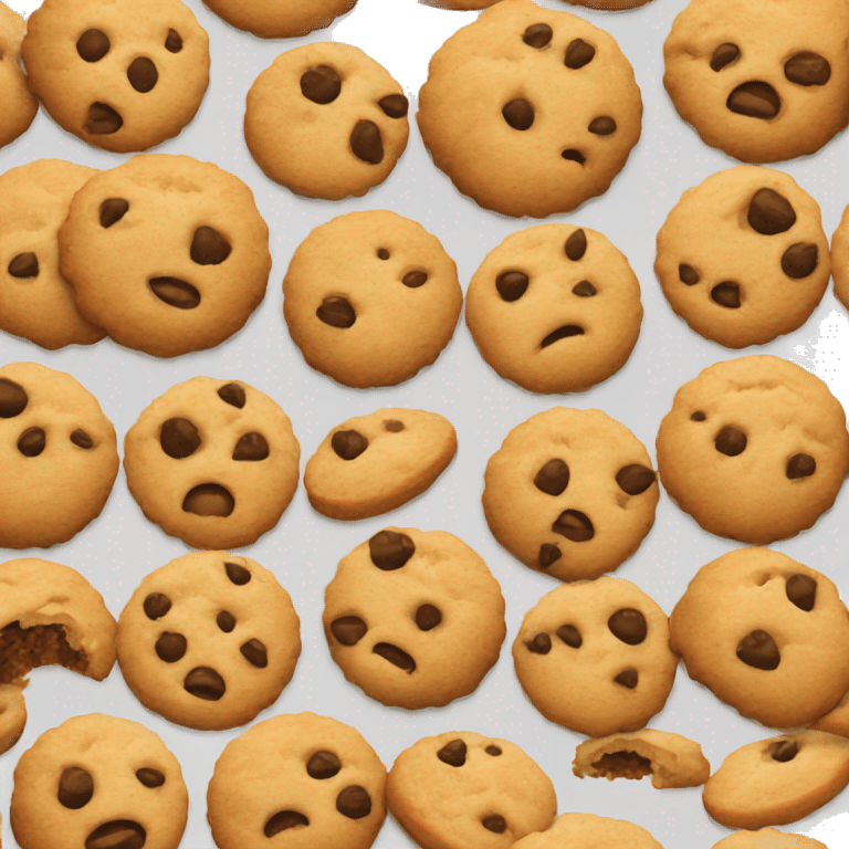 Crumble cookies emoji