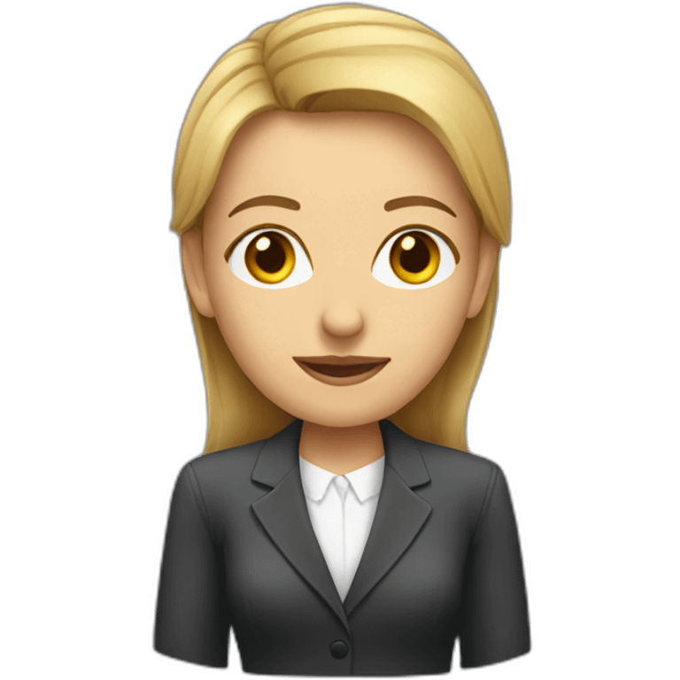 woman analyst emoji