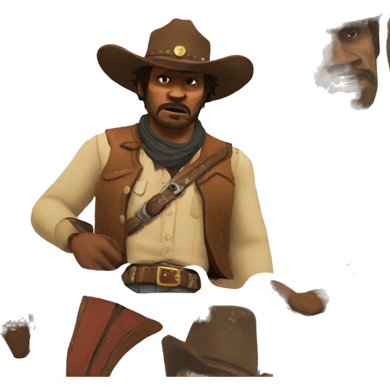 Red dead emoji