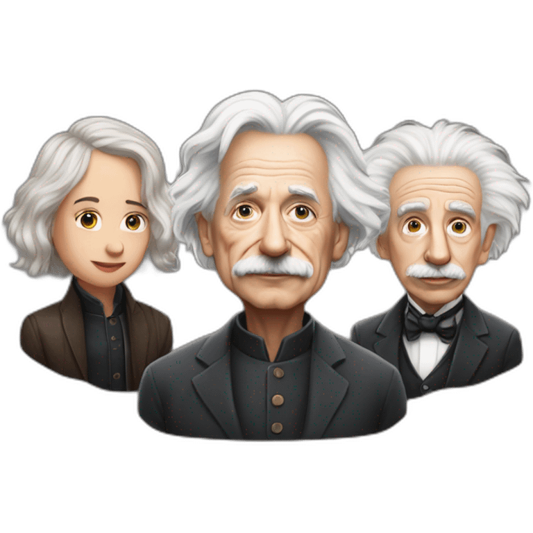 Hawking,Einstein,Saygan,Musk emoji