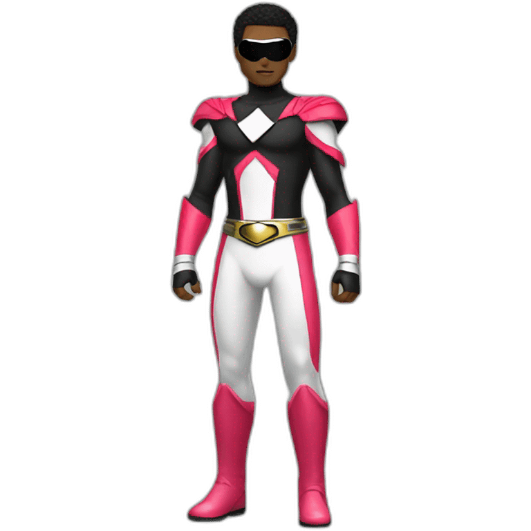 black power ranger full body emoji