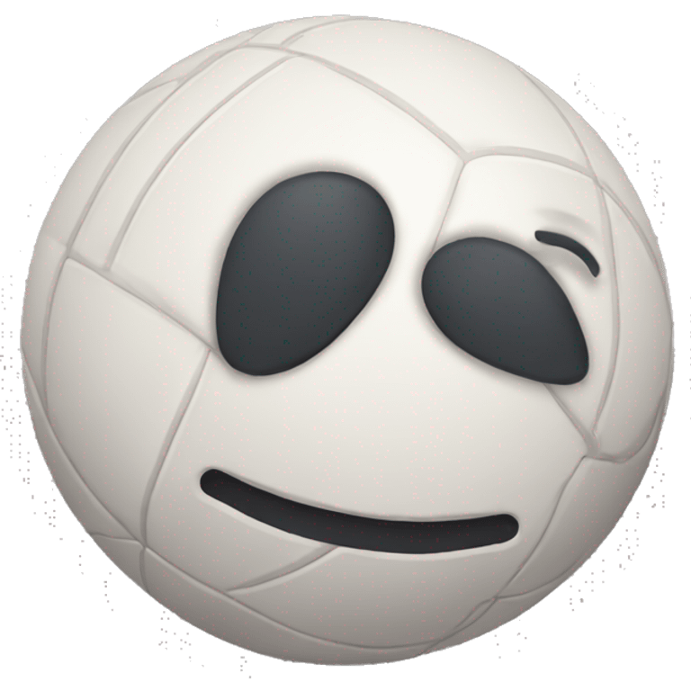 Tired volly ball emoji