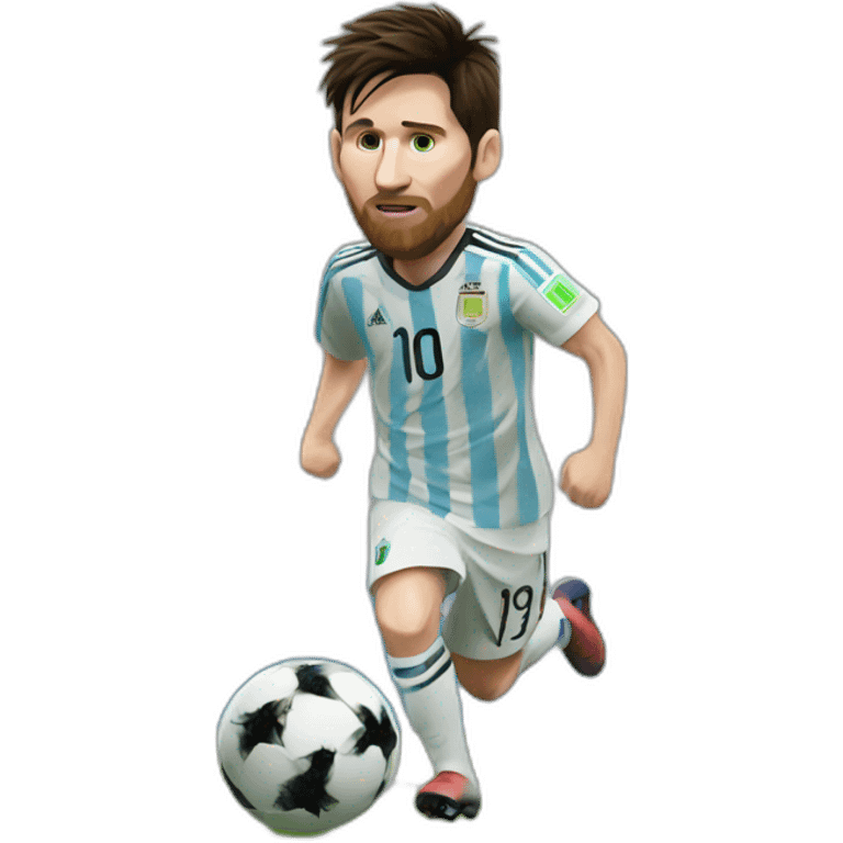 messi worldcup emoji