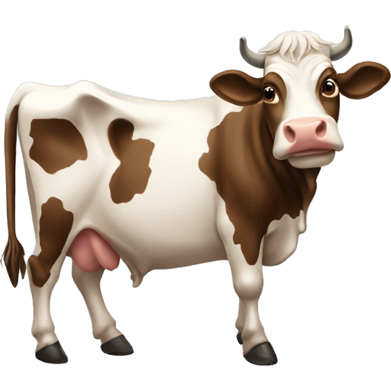 Western cow  emoji