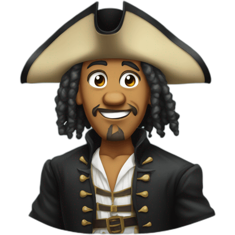 barack obama as a pirate emoji